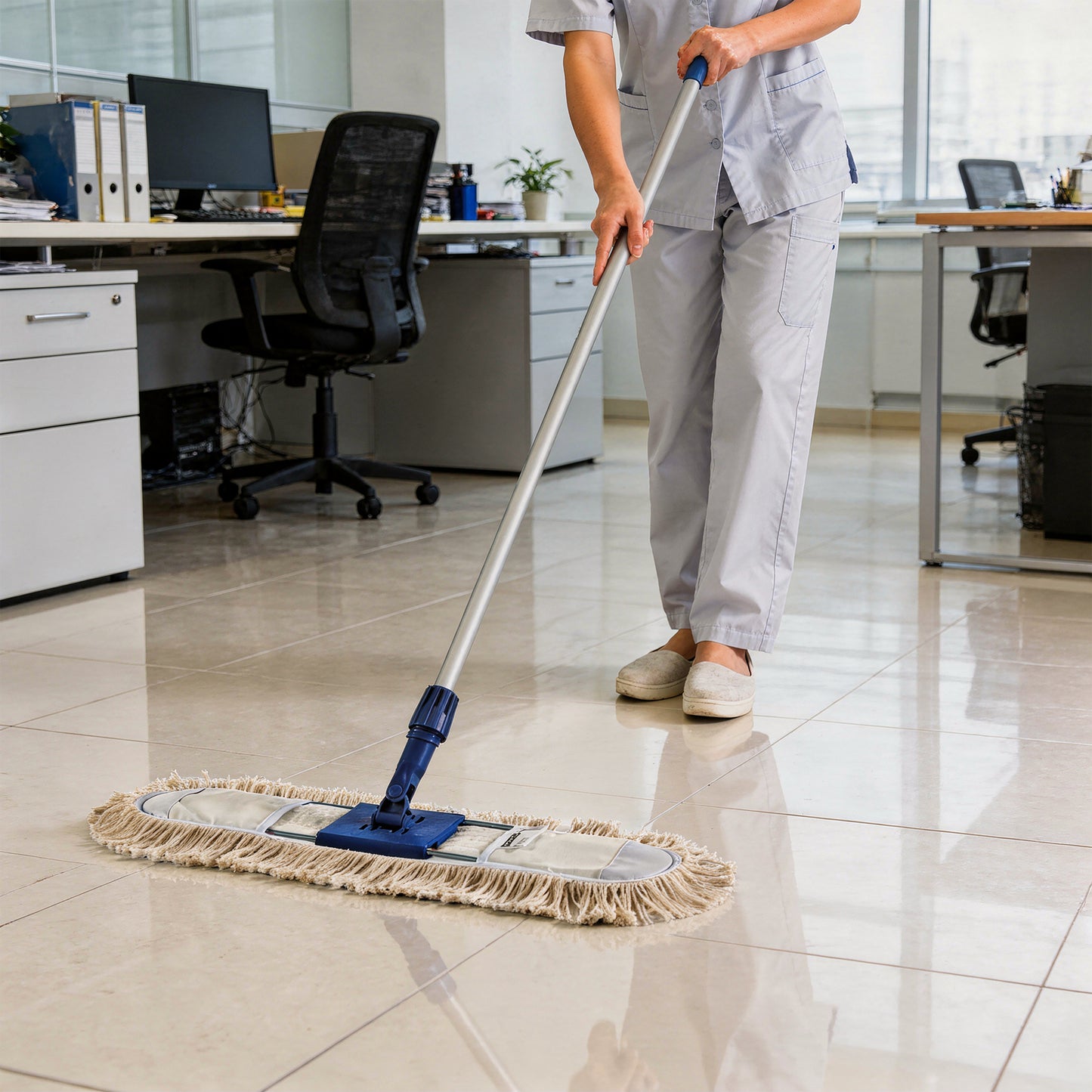 INDUSTRIAL COTTON BROOM coll. Soft - 40 cm