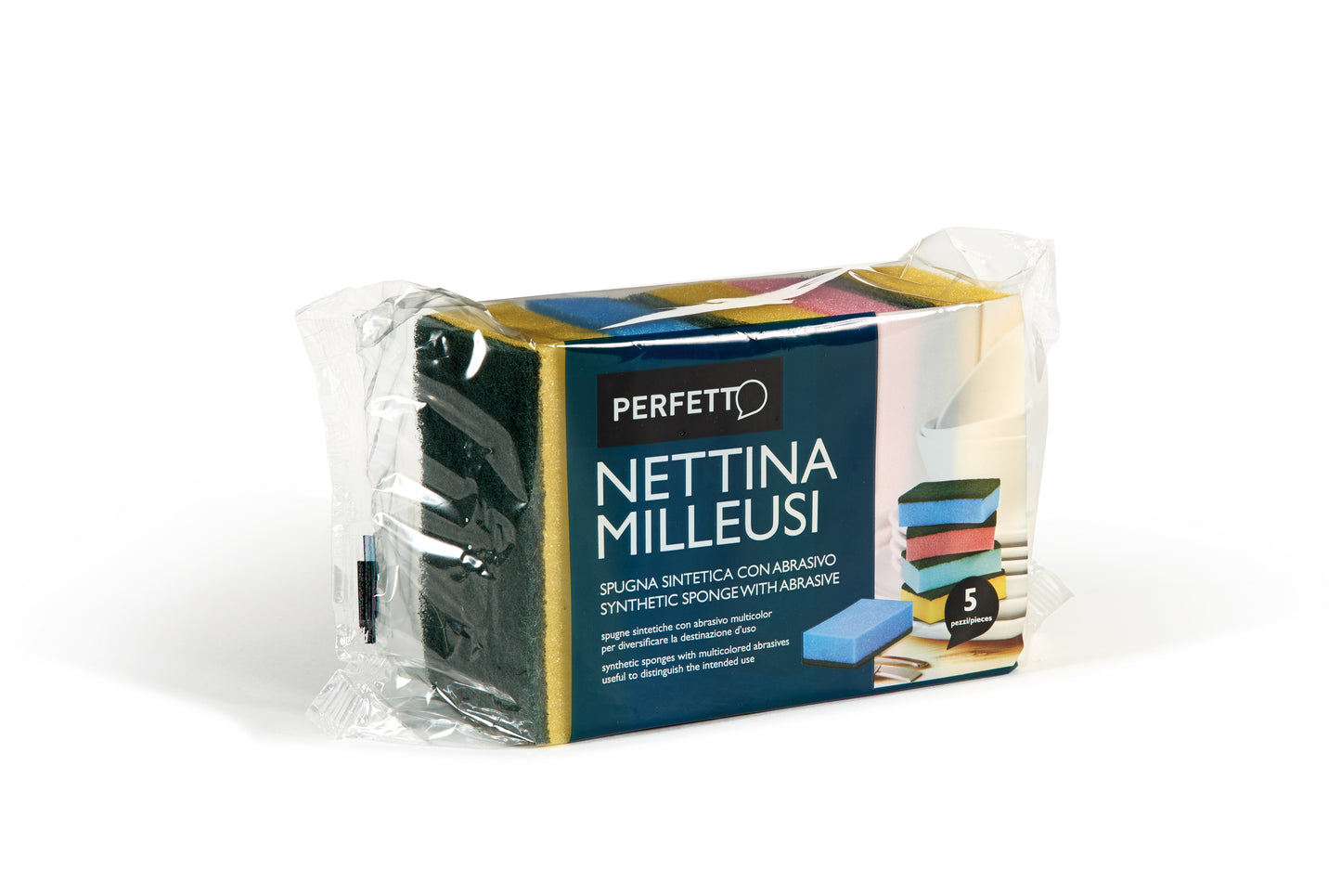 ABRASIVE SPONGE "the multi-purpose sponge" - 5 pieces