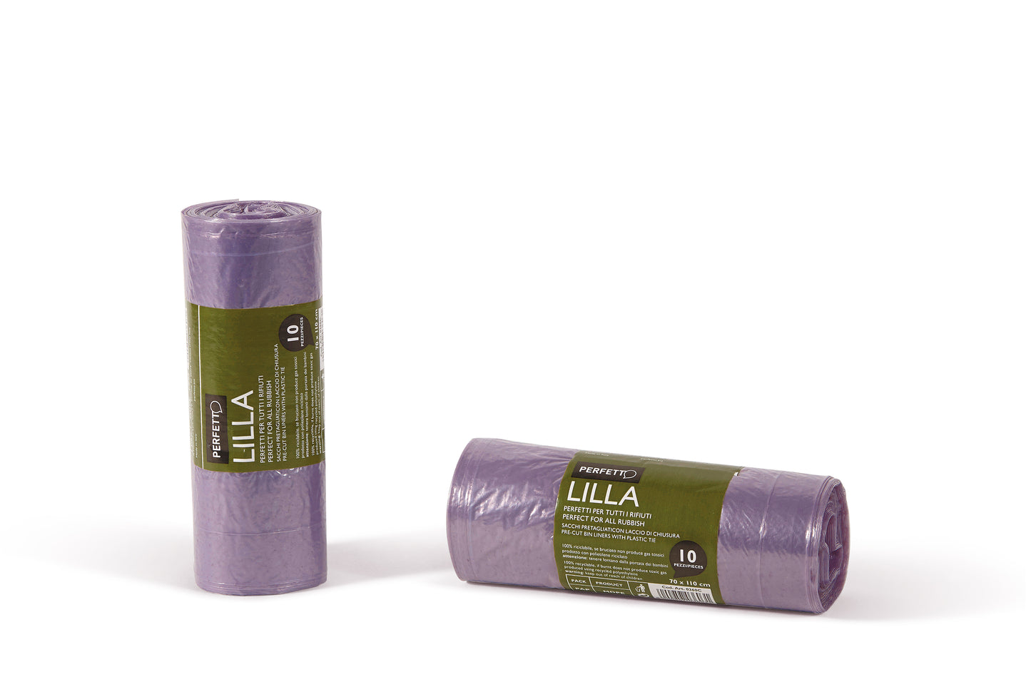 GARBAGE BAGS - (10pcs) (70x110cm) Violet