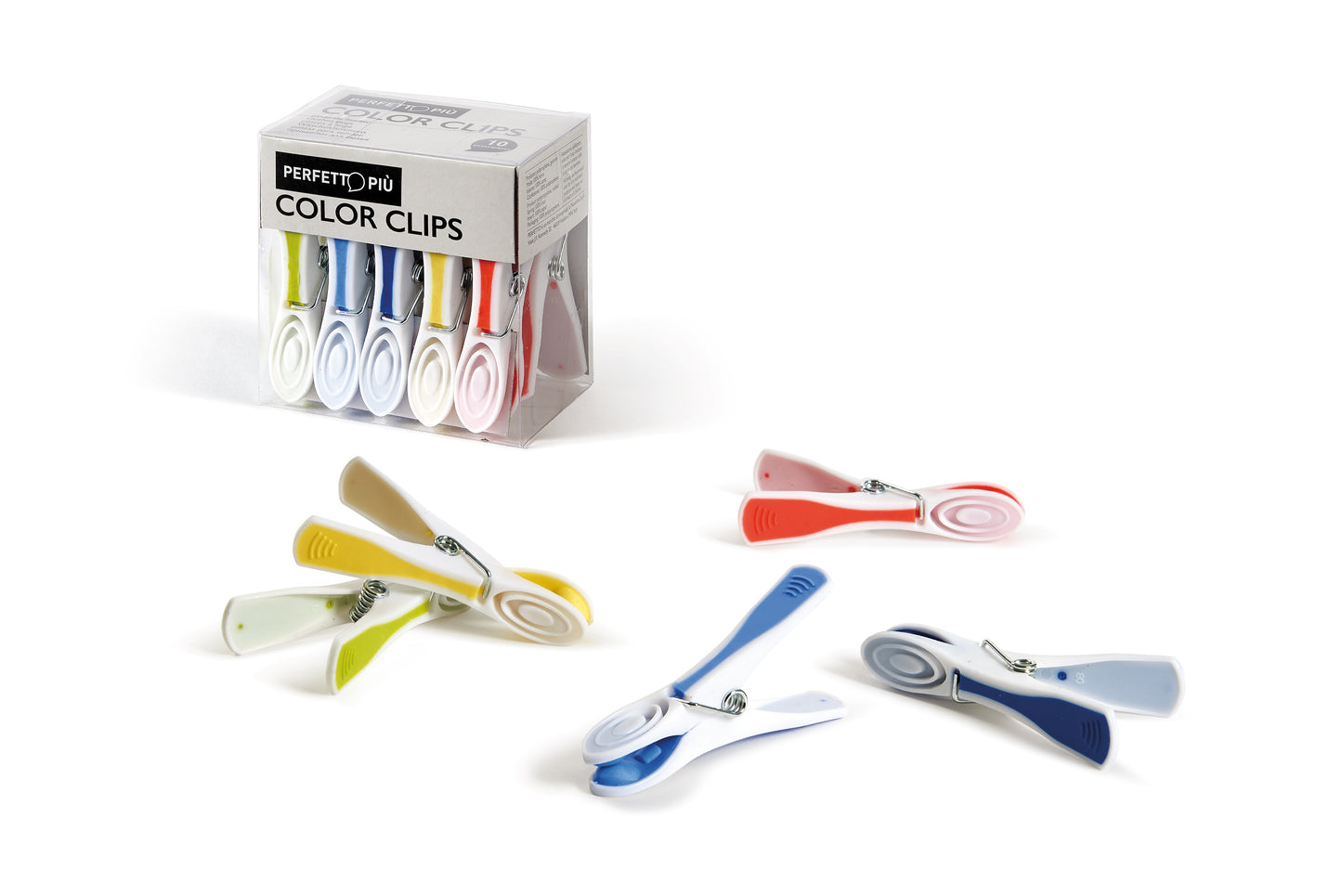 PLASTIC LAUNDRY CLIPS - Color clips (10pcs)