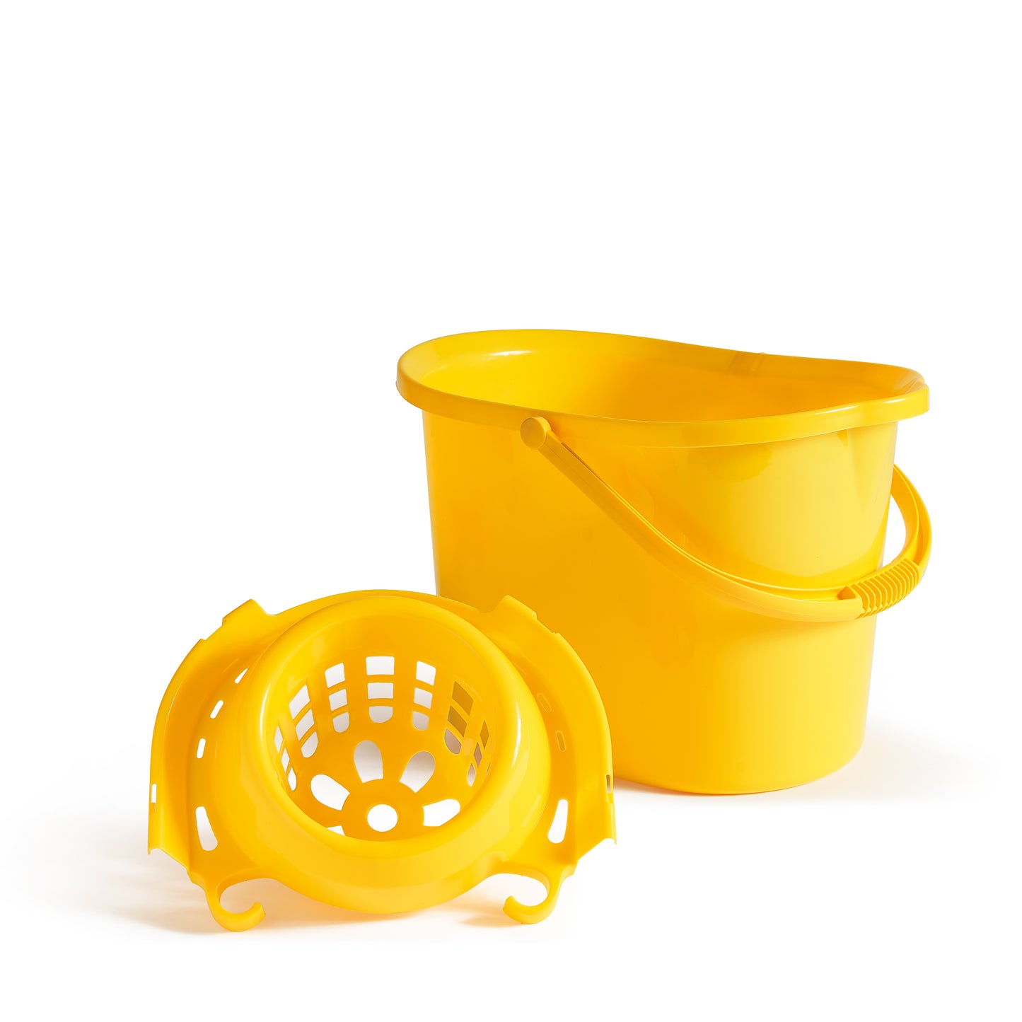 BUCKET WITH WRINGER - Classico - (15lt) Sun yellow