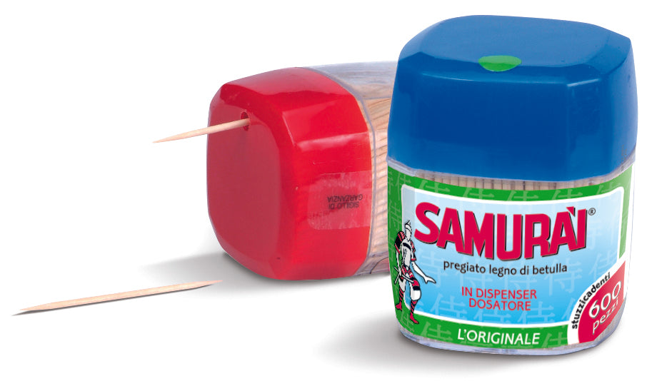 TOOTHPICKS IN JAR WITH HOLE - Samurai (600pcs)