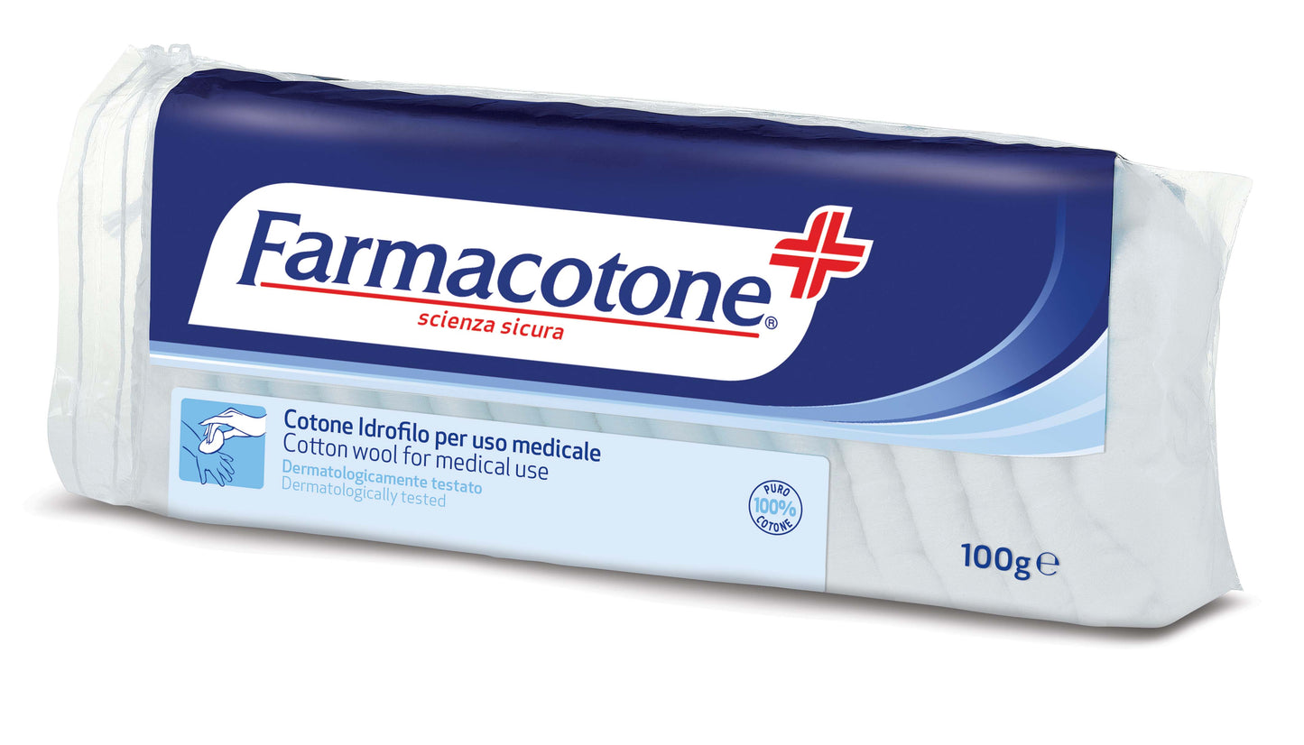 MEDICAL COTTON WOOL - Farmacotone (100g)