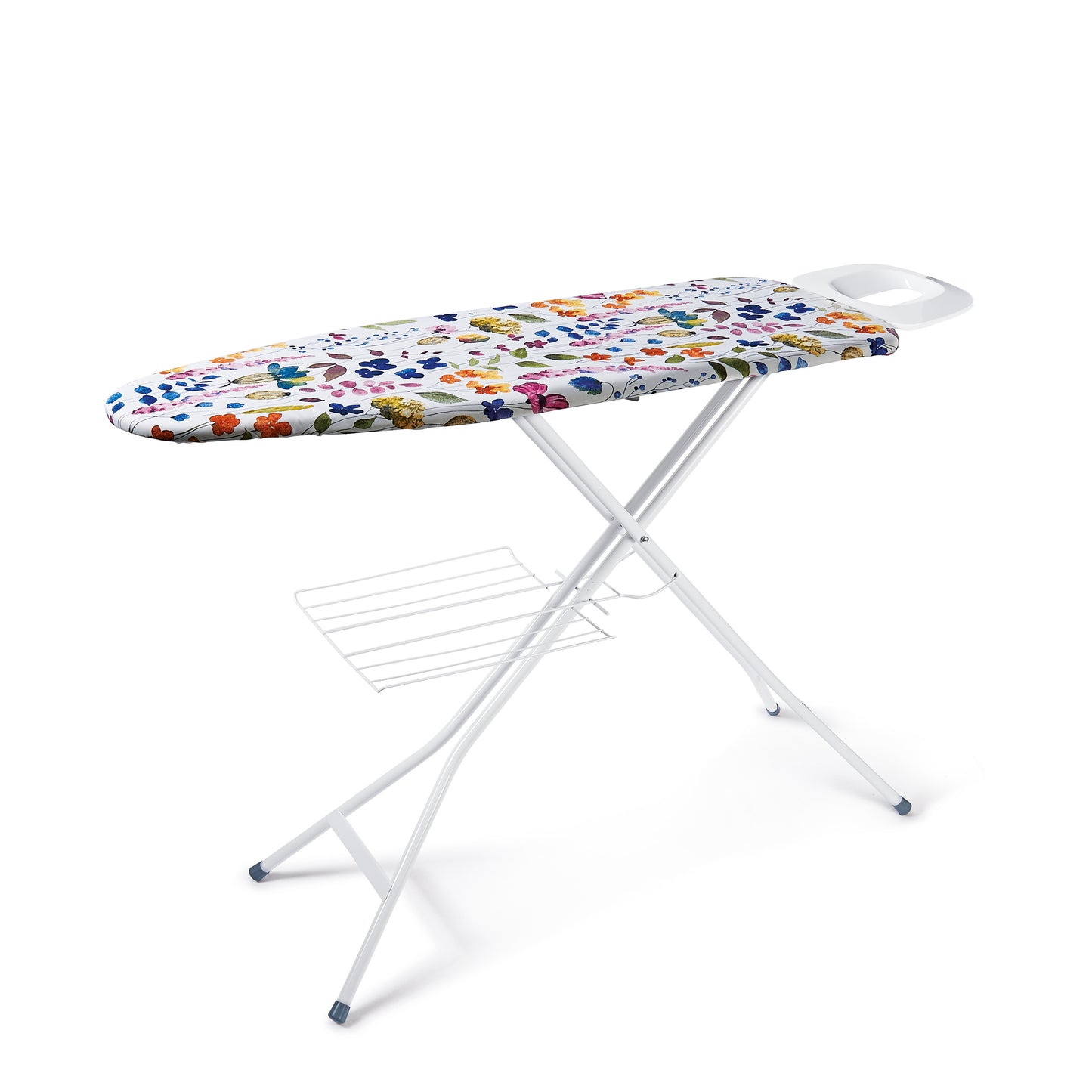 PAINTED METAL IRONING BOARD coll. Practical - 120x40xh.max 98 cm