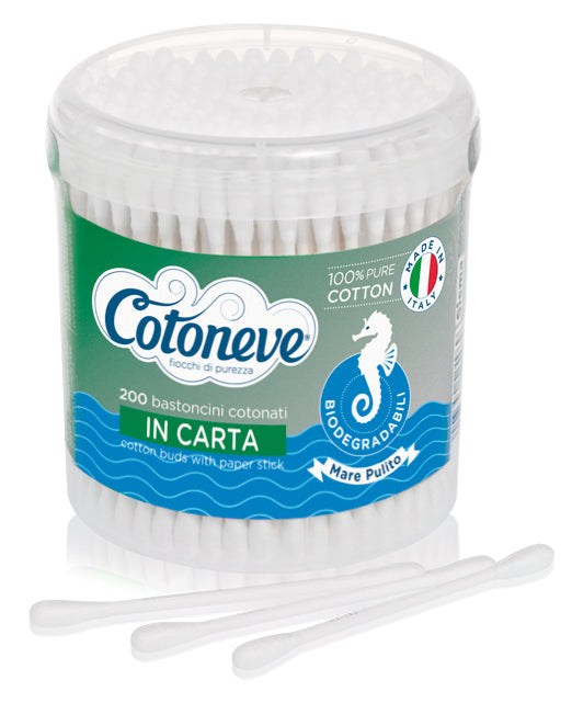 COTTON BUDS IN JAR - Cotoneve (200pcs)