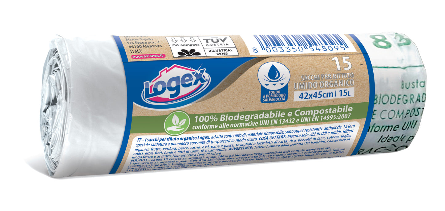 FOOD WASTE BAGS - Logex (15pcs)