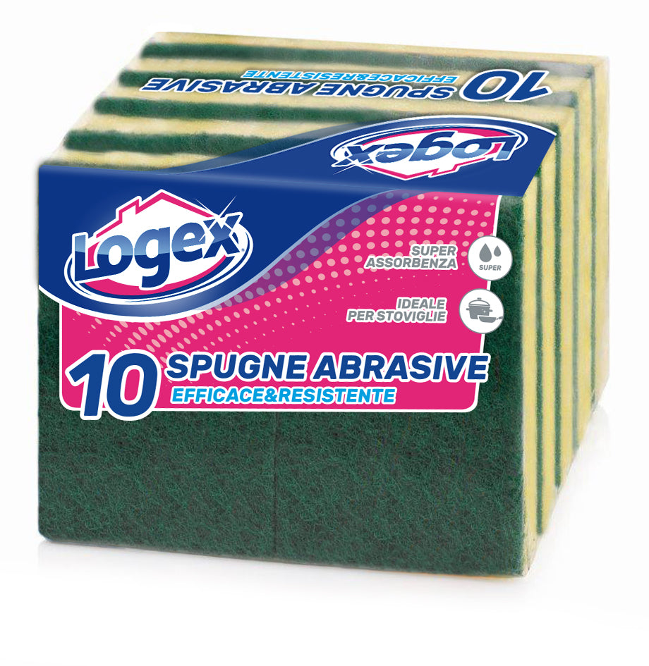 ABRASIVE SPONGES - Logex (10pcs)