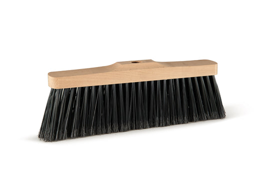 INDUSTRIAL BROOM coll. Dakota - wooden guard - 33 cm - unfeathered
