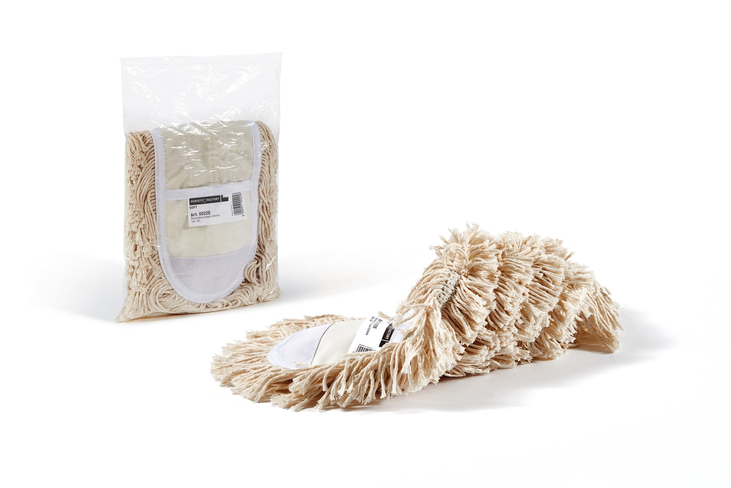 INDUSTRIAL BROOM HEAD - Soft - Cotton (60cm)