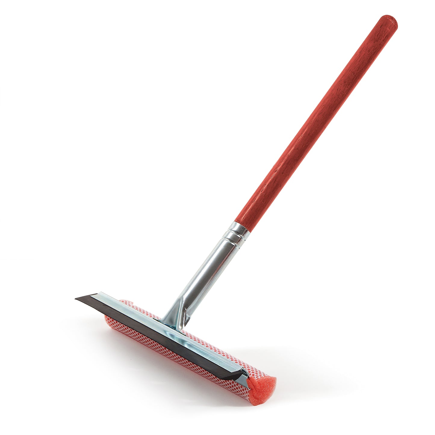 CAR WINDOW WASHER WITH WOODEN HANDLE "Vetrinet" - 30 cm