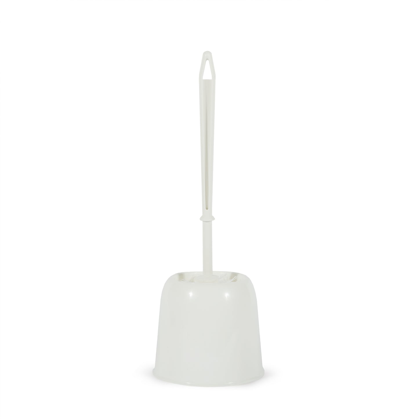 PLASTIC BRUSH HOLDER coll. Flower - white