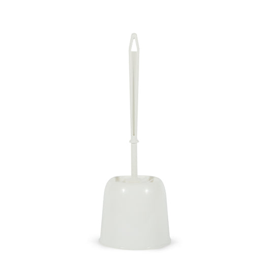PLASTIC BRUSH HOLDER coll. Flower - white