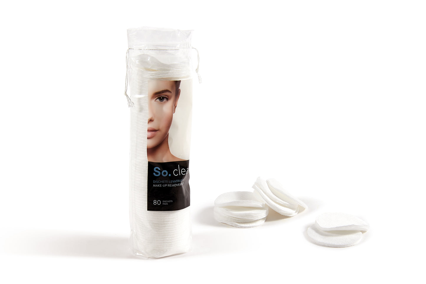 COTTON MAKEUP REMOVER PADS - SO. (80pcs)