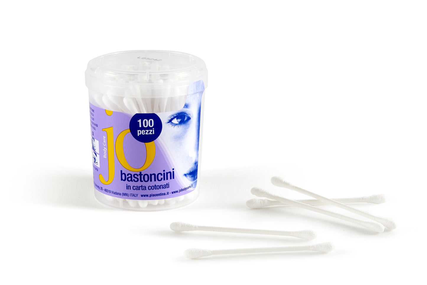 COTTON SWABS in biodegradable paper - 100 pcs
