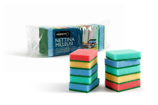 ABRASIVE SPONGE - 10 pieces