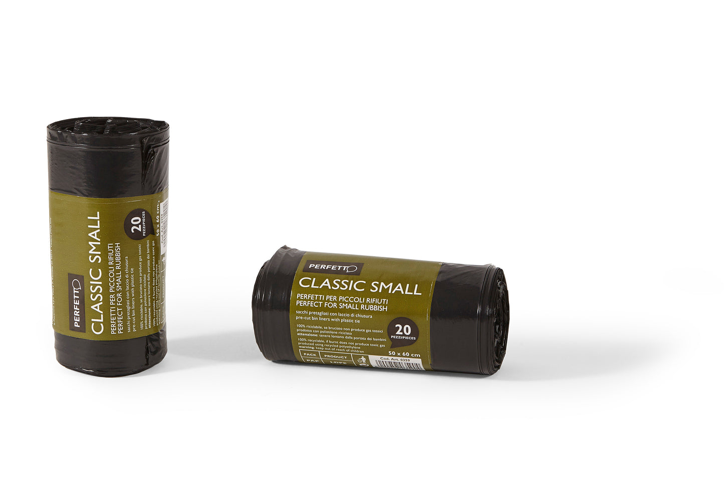 GARBAGE BAGS - Casa Garden - Black (20pcs) (50x60cm)