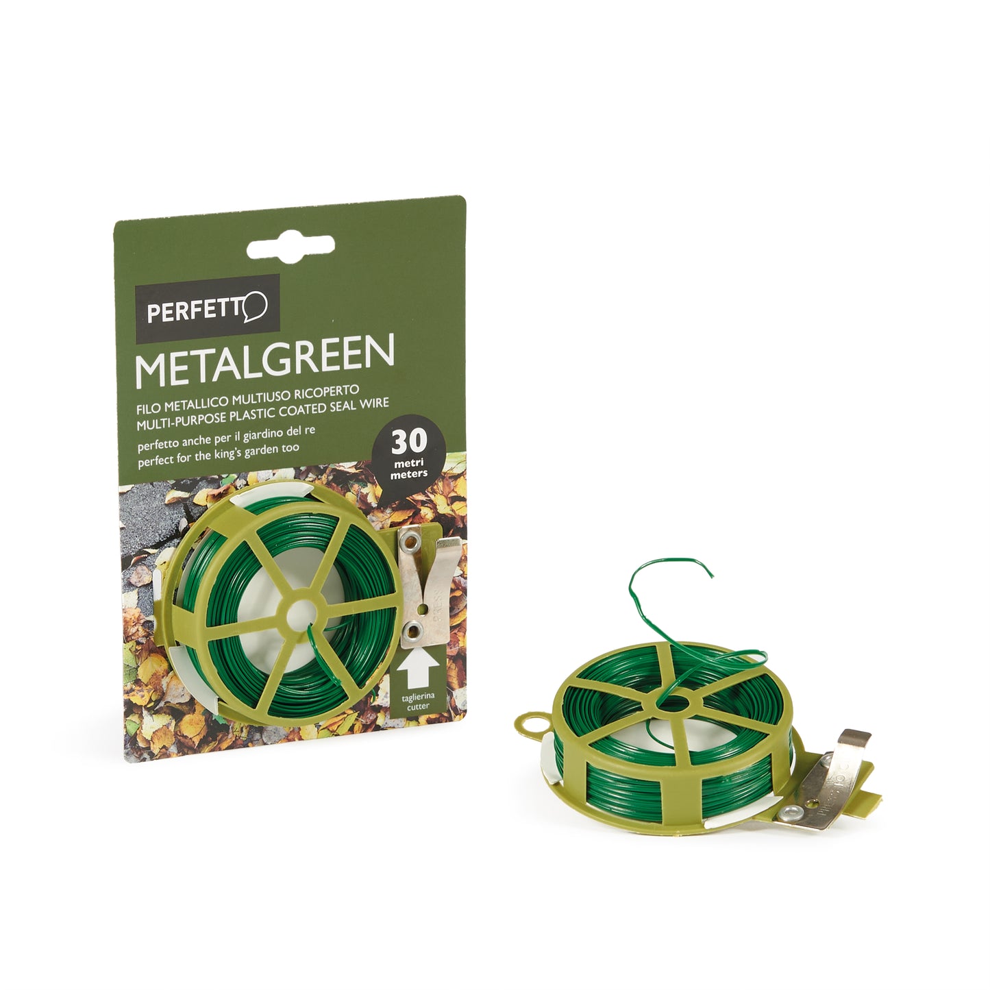MULTIPURPOSE METAL WIRE " Metalgreen " mt. 30