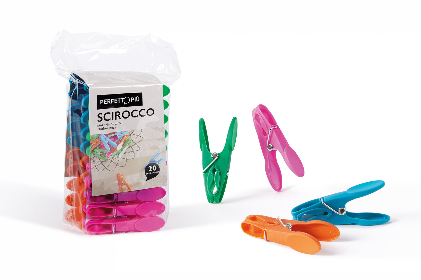 LAUNDRY PEGS - Scirocco (20pcs)