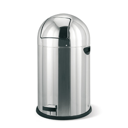 BIN WITH PEDAL "Hangar" Stainless steel - 22ltr