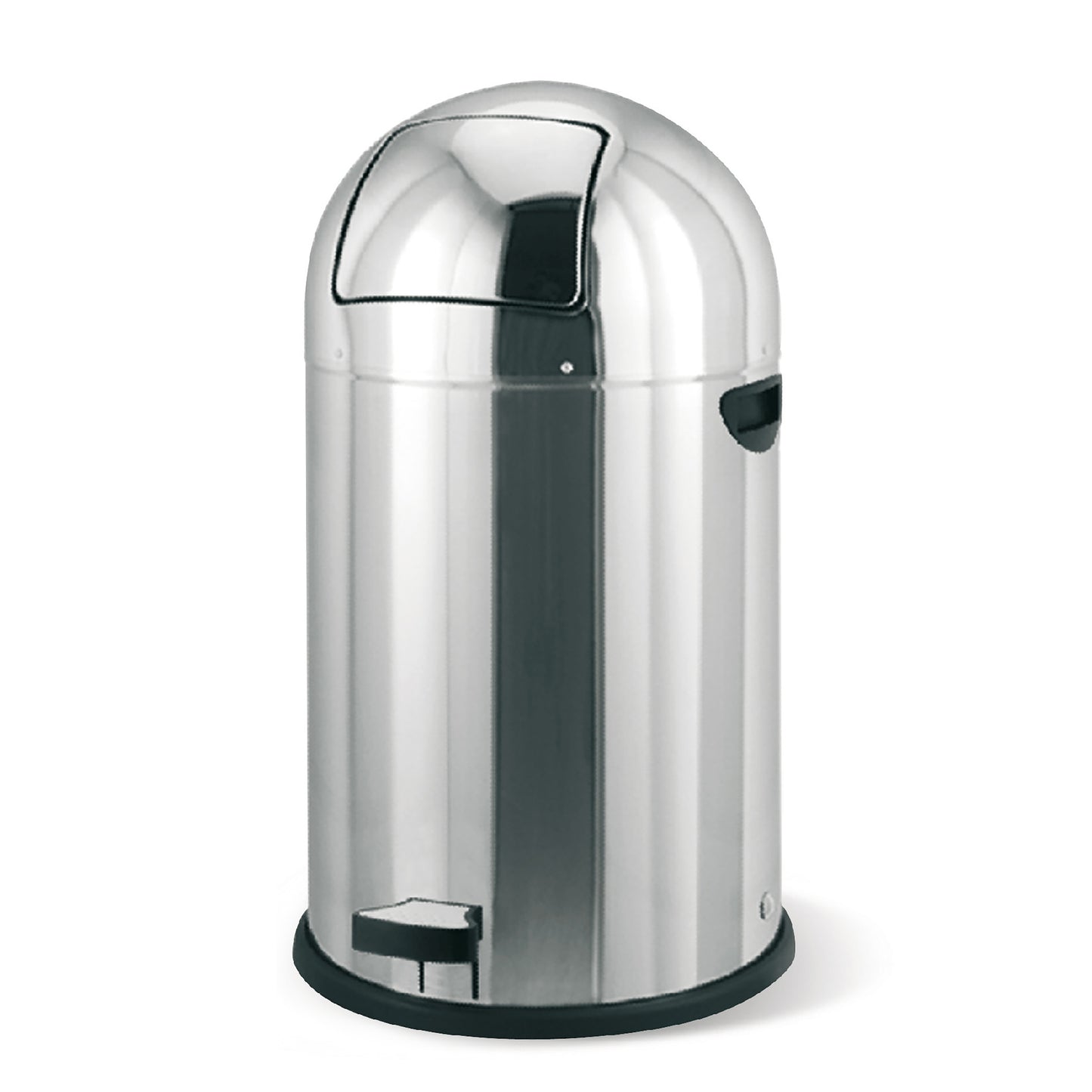 BIN WITH PEDAL mod. "Hangar" - Stainless steel - 33 lt.