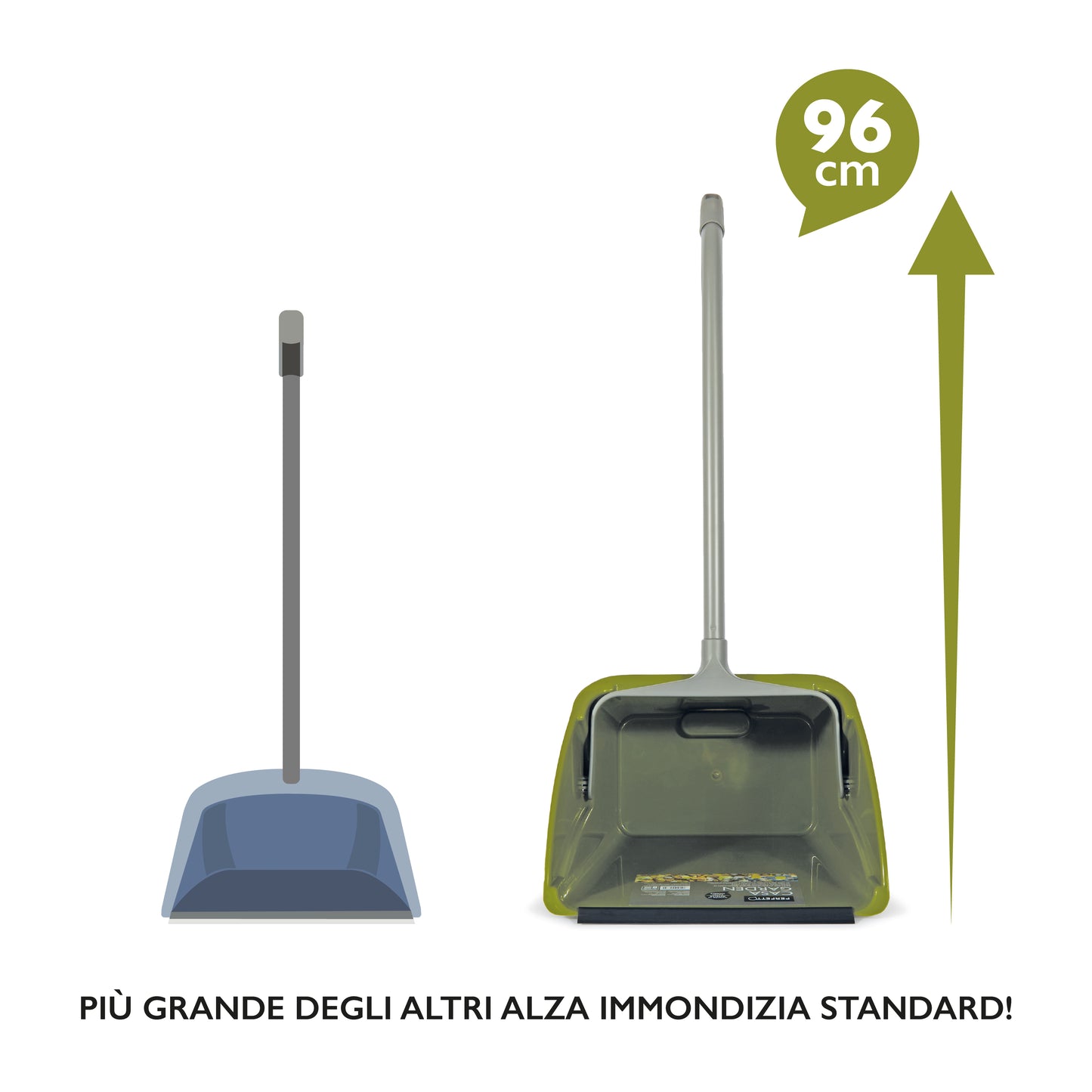 TILTING TRASH LIFT WITH HANDLE