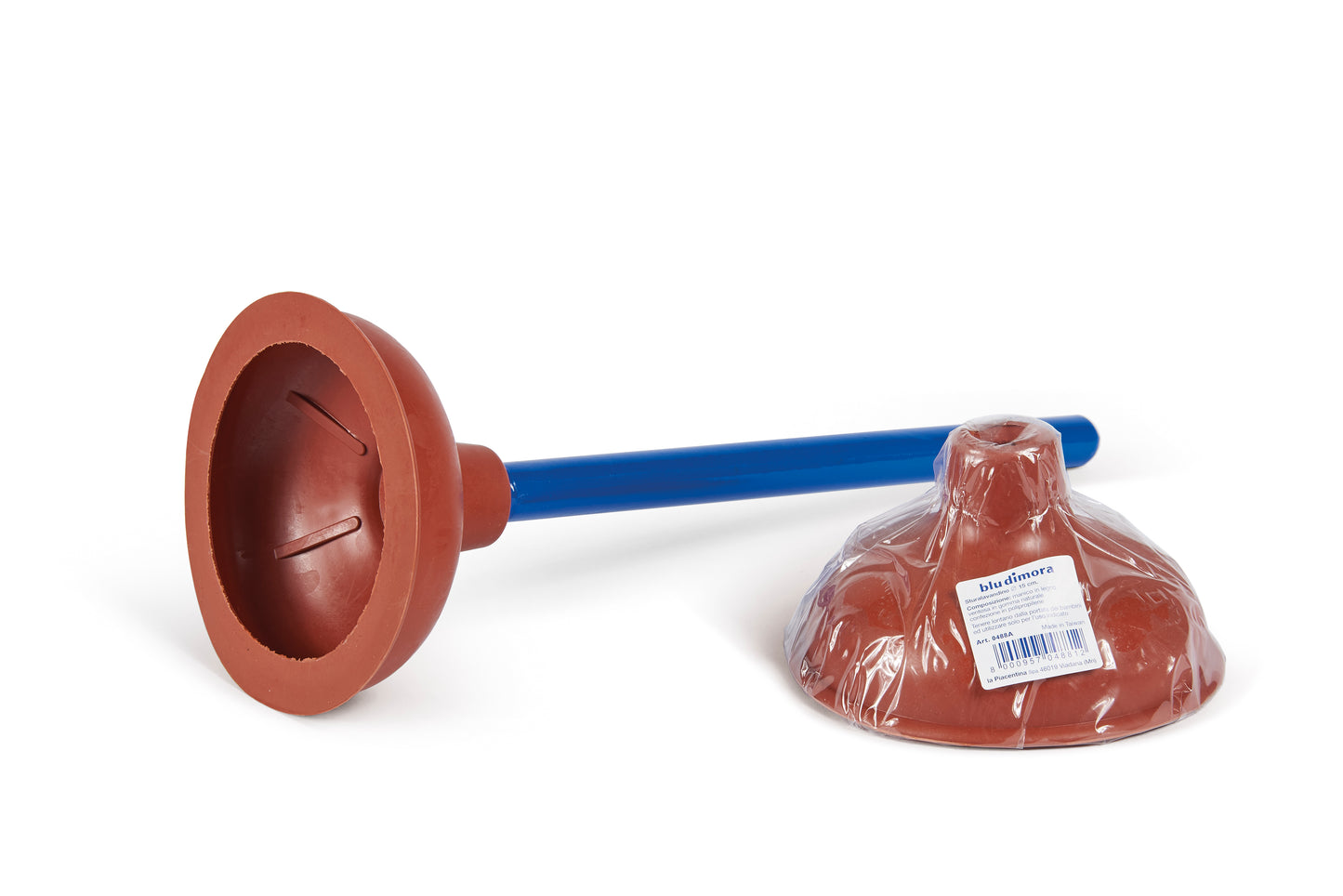 RUBBER SINK PLUNGER - WOOD Ø 15 cm