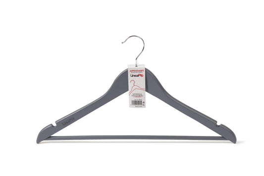 COAT HANGER - Lacquered wood - Anthracite