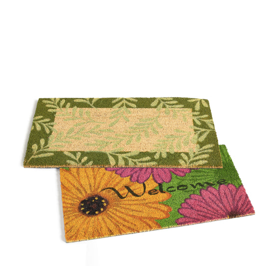 DOOR MAT "Coccogomma" PVC BOTTOM - 33x70 cm
