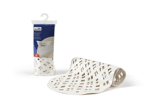LUXURY RUBBER BATHTUB MAT - White