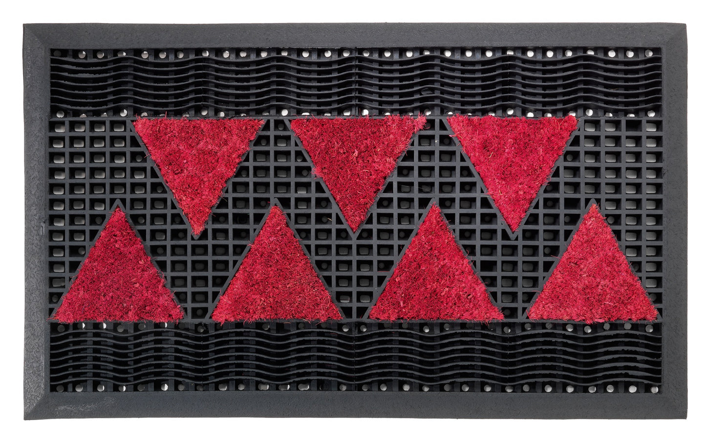 RUBBER DOORMAT + COCONUT - 44x75 cm