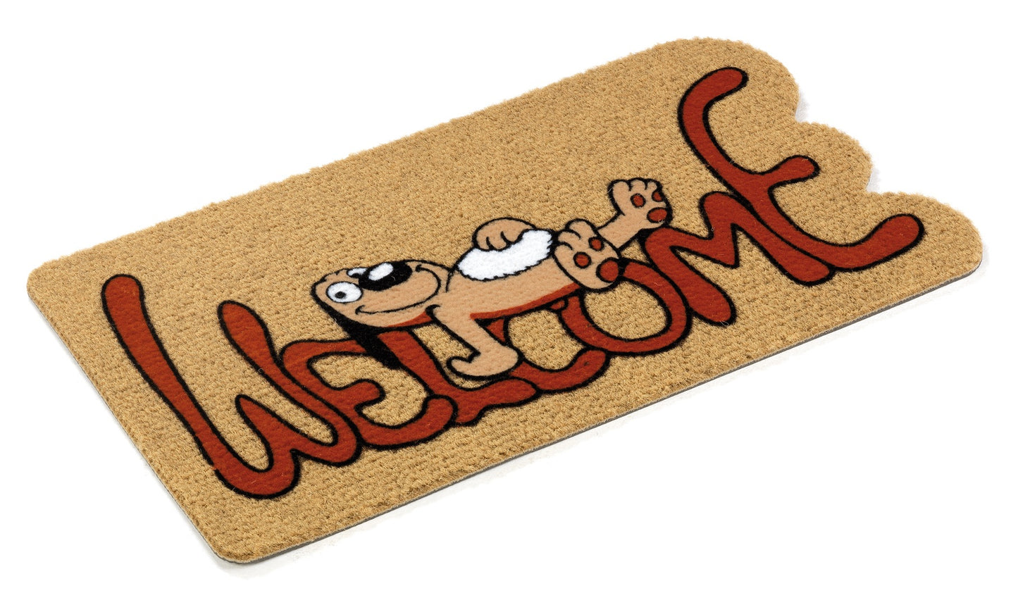 FLOCKED DOORMAT "Basic Dogs & Cats" - 40x70 cm