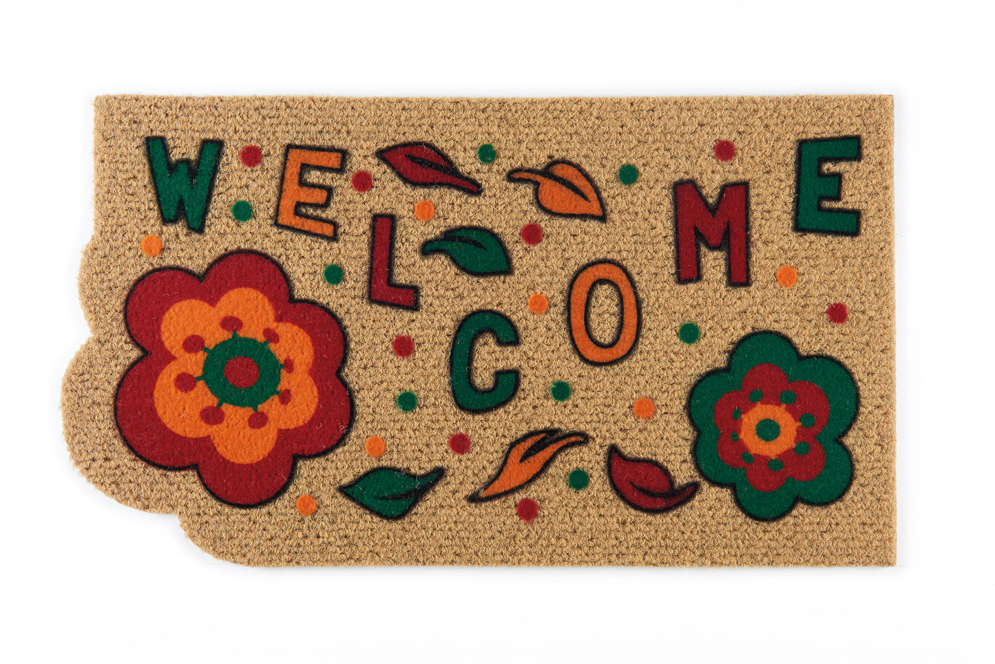 FLOCKED DOOR MAT - 40x70 cm