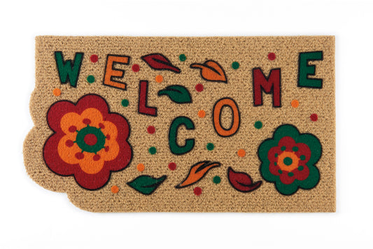 FLOCKED DOOR MAT - 40x70 cm