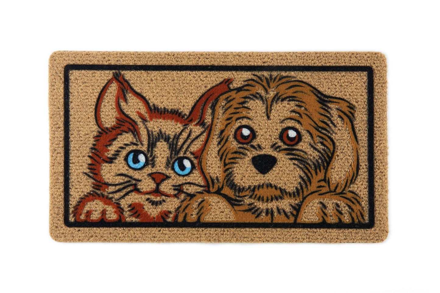 FLOCKED DOOR MAT - 40x70 cm