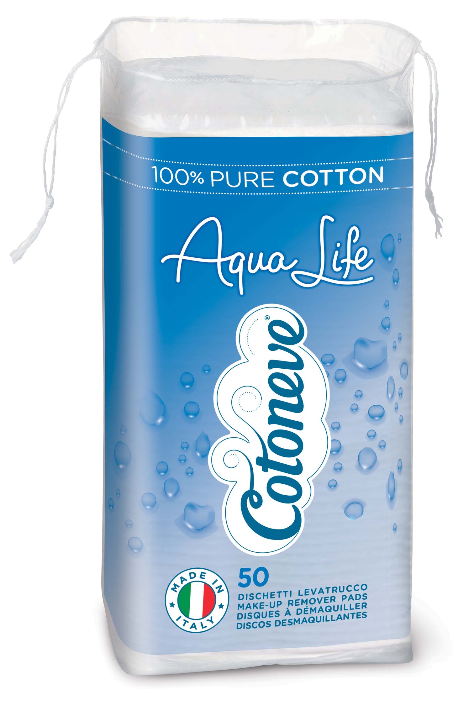 AQUA LIFE MAKE-UP REMOVER PADS - Cotoneve (50pcs)