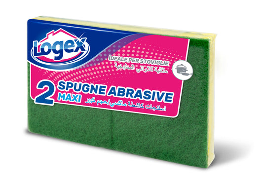ABRASIVE SPONGES - Logex (2pcs)