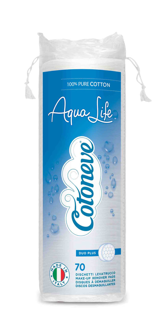 AQUA LIFE MAKE-UP REMOVAL PADS - Cotoneve (70pcs)