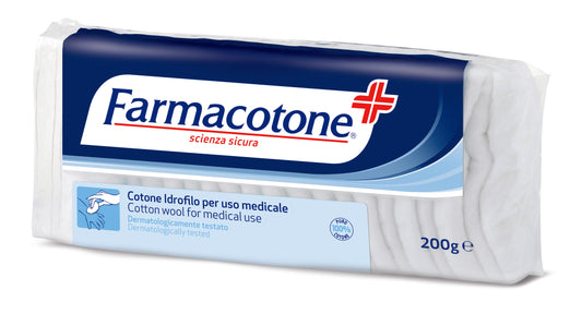 MEDICAL COTTON WOOL - Farmacotone (200g)