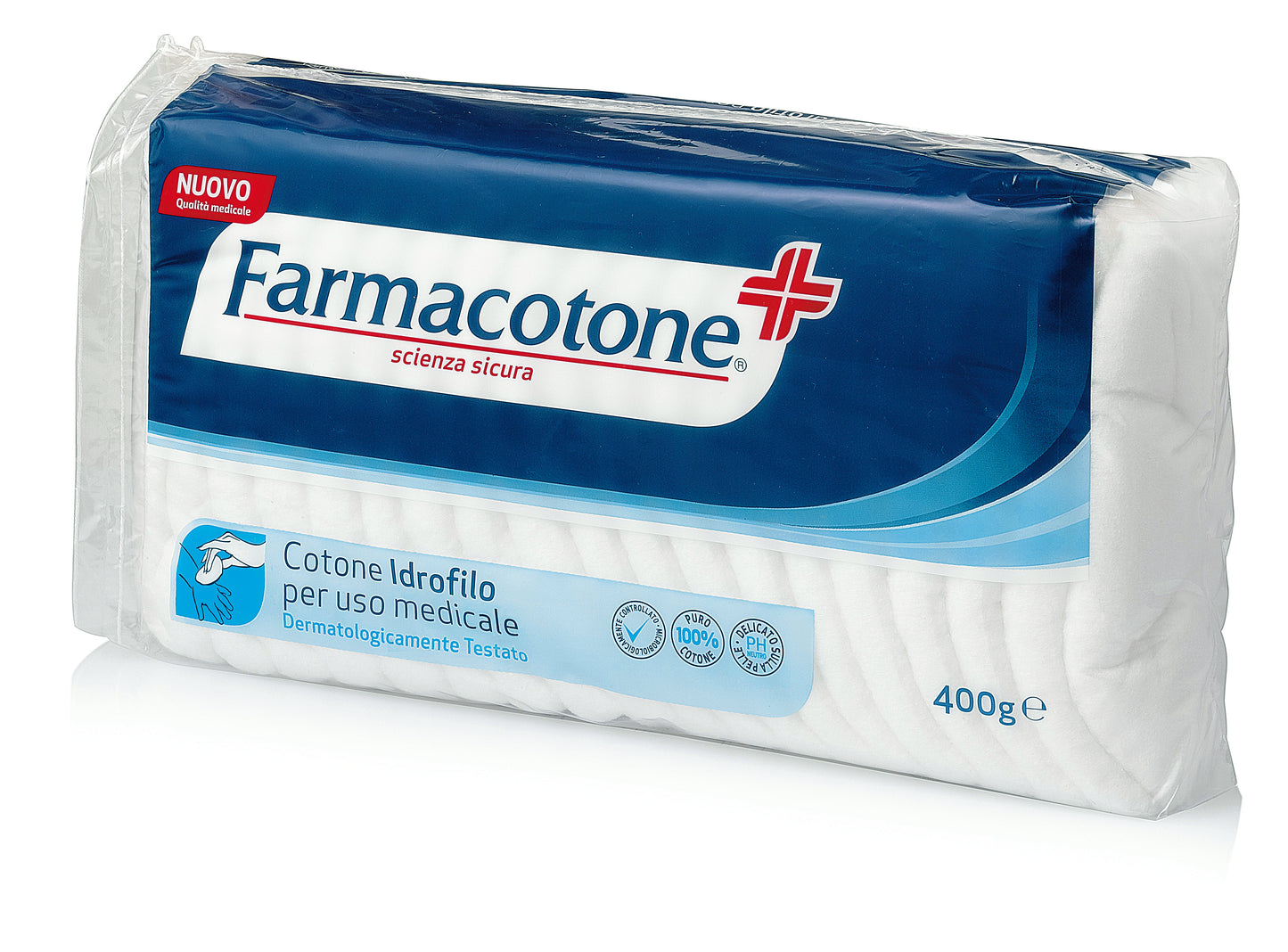 MEDICAL COTTON WOOL - Farmacotone (400g)