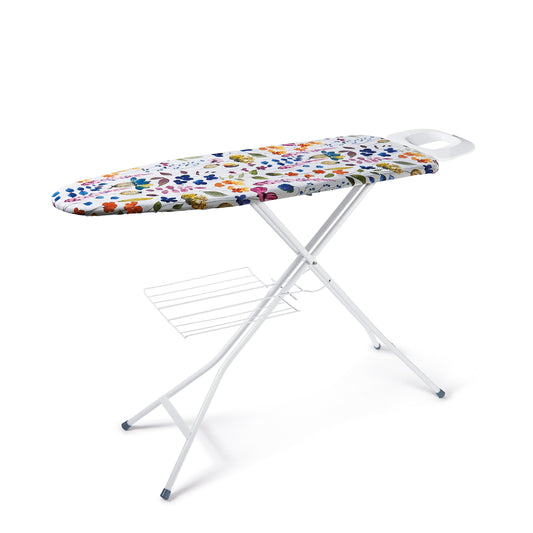 PAINTED METAL IRONING BOARD coll. Practical - 120x40xh.max 98 cm