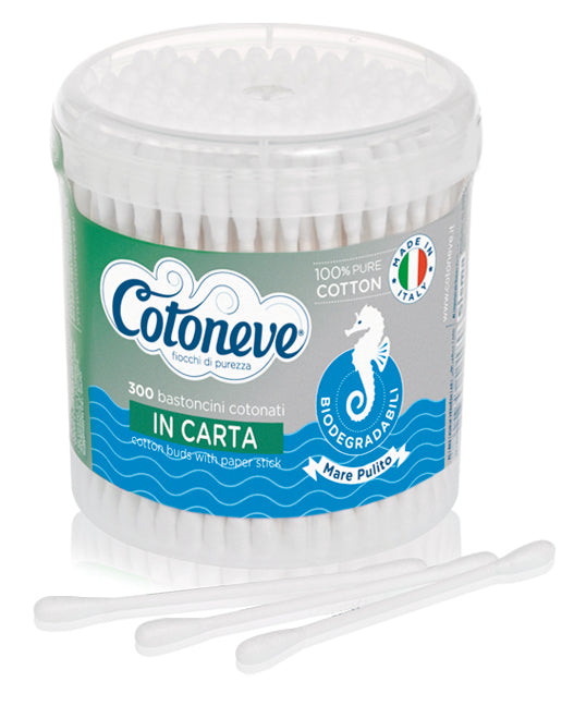 COTTON BUDS IN JAR - Cotoneve (300pcs)