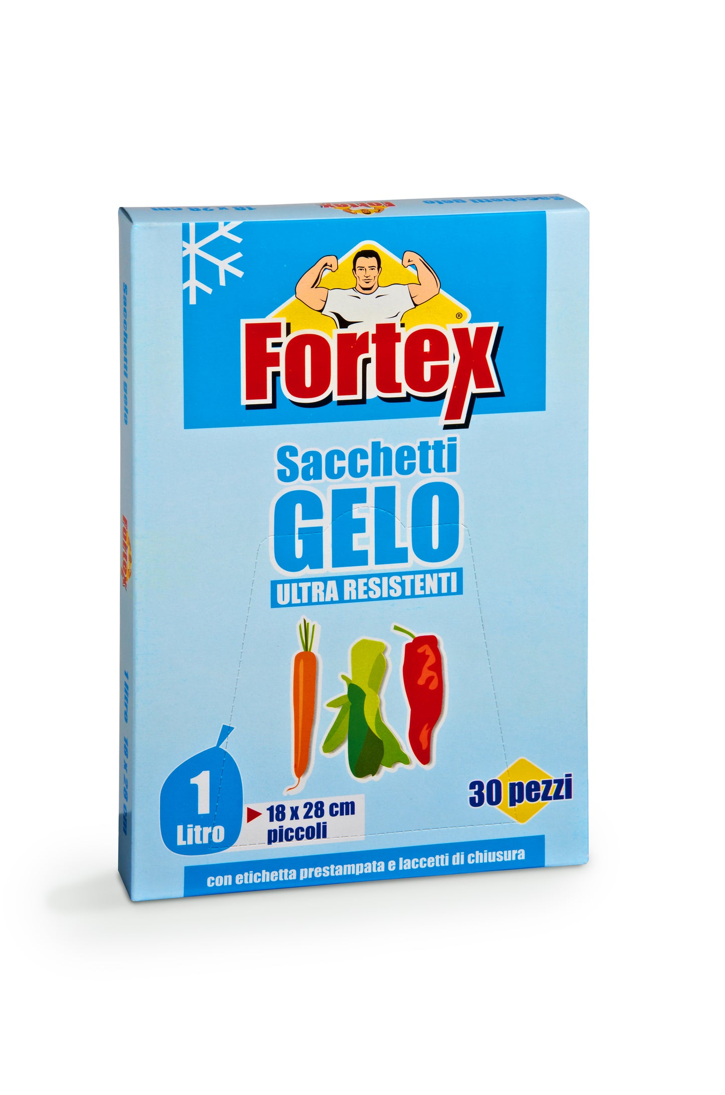 FORTEX EUROPE 30 FREEZER BAGS 18 X 28 CM