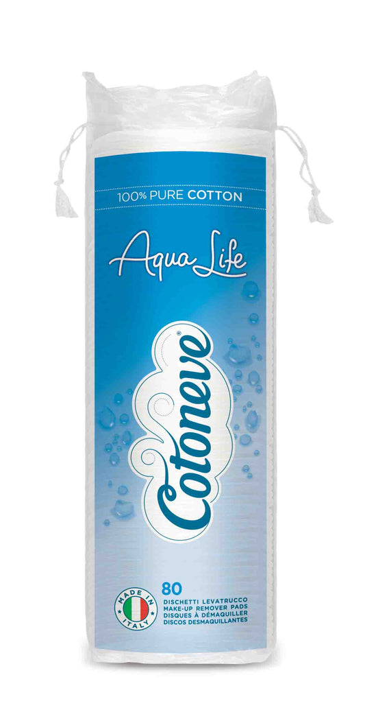 AQUA LIFE MAKE-UP REMOVER PADS - Cotoneve (80pcs)