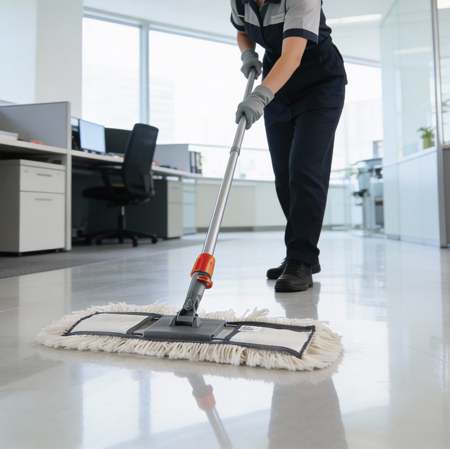 INDUSTRIAL COTTON BROOM coll. Olympia - 60 cm