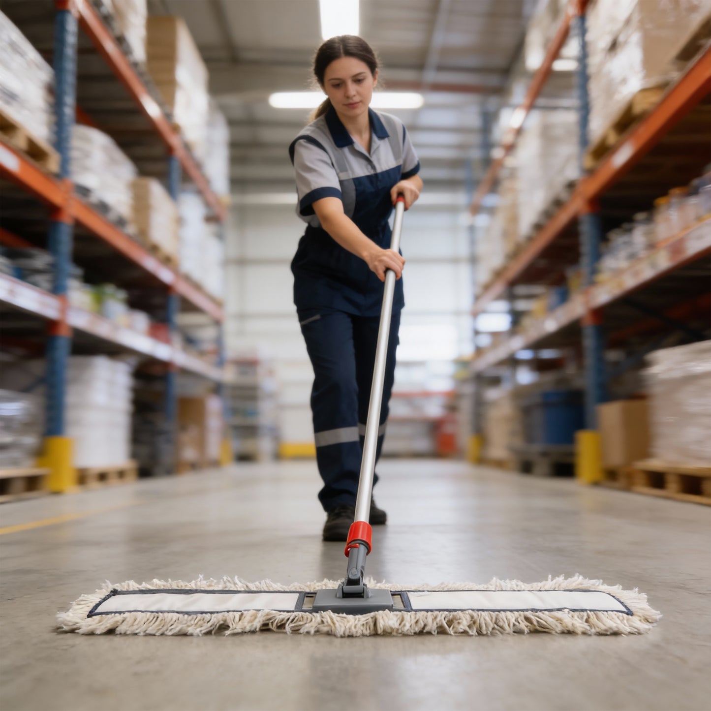 INDUSTRIAL COTTON BROOMS coll. Olympia - 80 cm