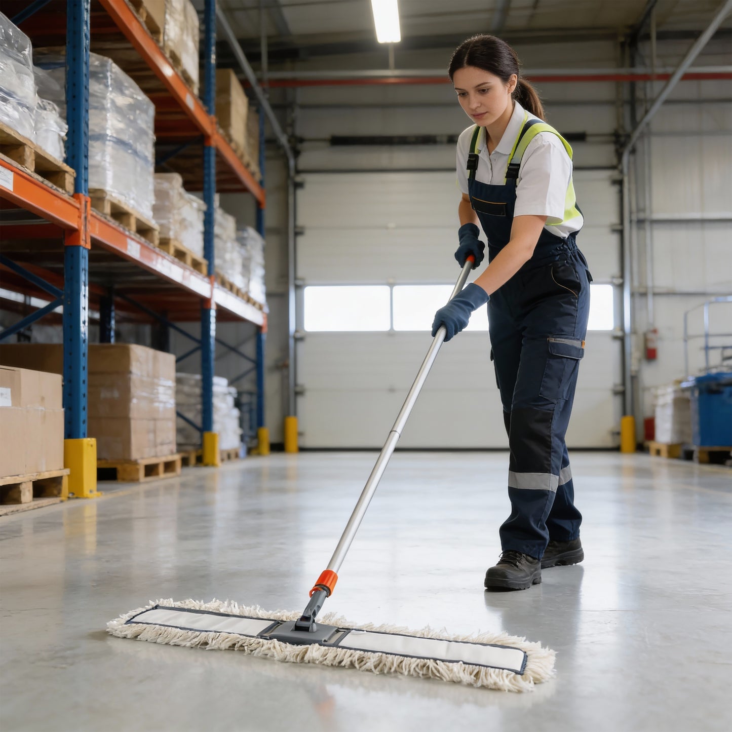 INDUSTRIAL COTTON BROOMS coll. Olympia - 80 cm