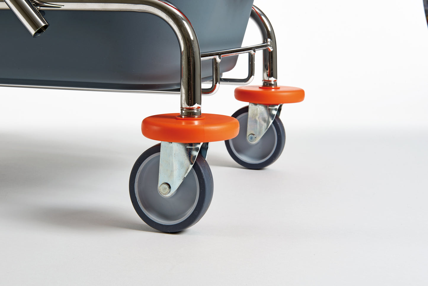 INDUSTRIAL CLEANING TROLLEY coll. Giotto - 2x25 lt. - Bucket + Frame Wringer
