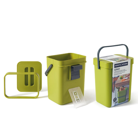 ORGANIC WASTE BIN coll. GINO - 5 lt. - Moss