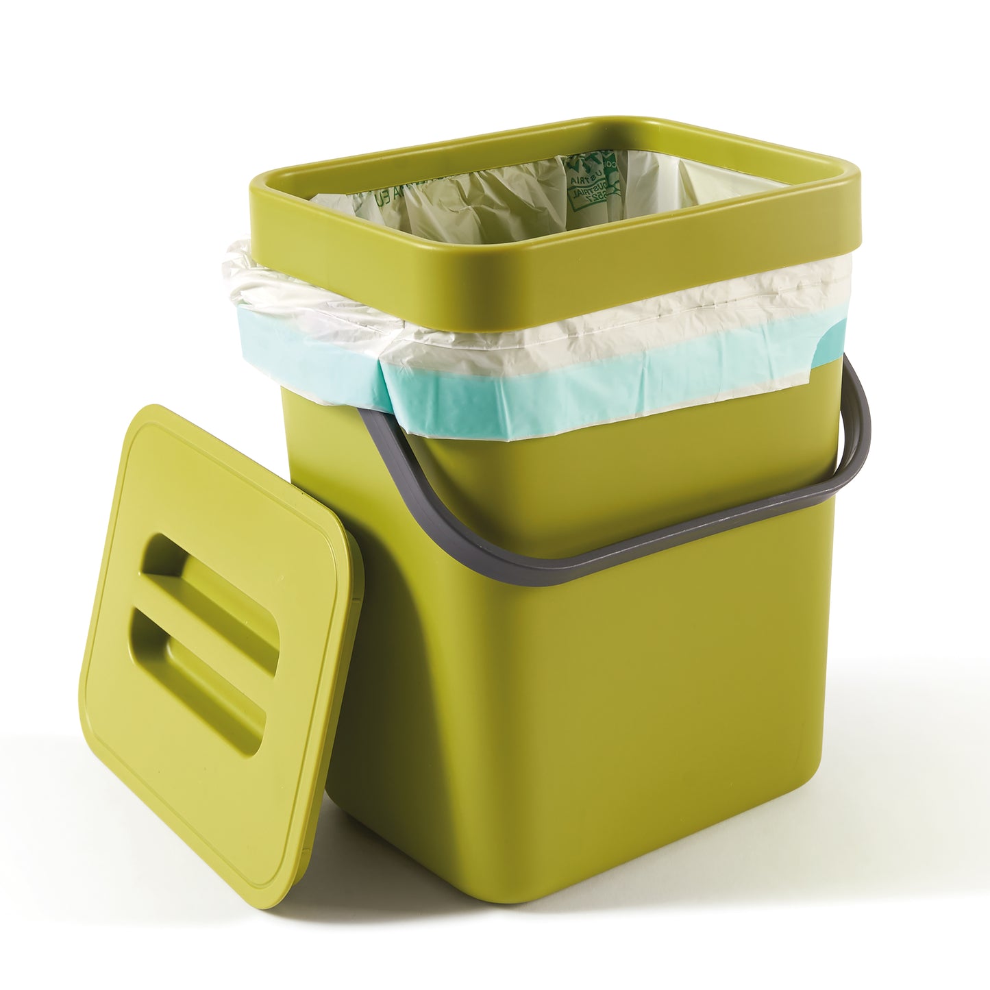 ORGANIC WASTE BIN coll. GINO - 5 lt. - Moss