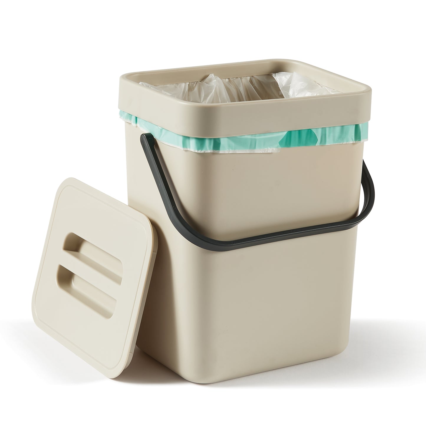ORGANIC WASTE BIN coll. GINO - 5 lt. - Ice